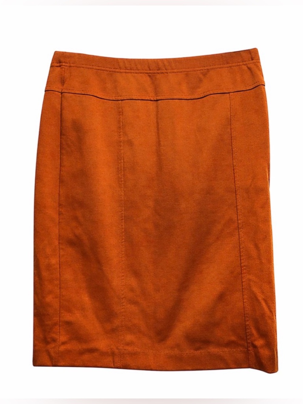 Ellen Tracy Burnt Orange Pencil Skirt